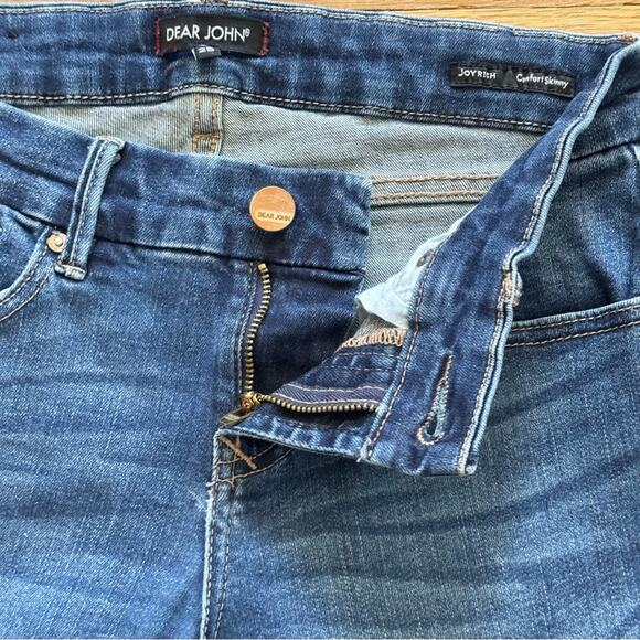 Dear John Joy Rich medium wash low rise jeggings pants size 2 b26 - Picture 5 of 6